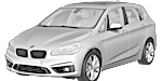 BMW F45 P0B91 Fault Code